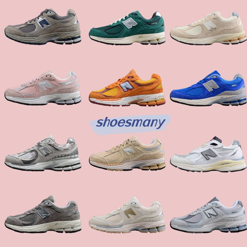 2002R Mens Women Running Shoes Gore-Tex Castlerock Natural Indigo Brushed Sport Royal Nightwatch Forest Green Camo M2002RBG M2002RXD M2002RHU M2002RXC M2002RHB