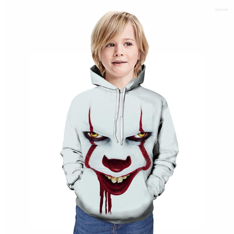 Men's Hoodies 3D Printed Children's Hooded Sweatshirts Boys And Girls Fashion Casual Fun Pullovers Clown Print Pattern, Tz-087
Men's Hoodies 3D Printed Children's Hooded Sweatshirts Boys And Girls Fashion Casual Fun Pullovers Clown Print Pattern, Tz-087