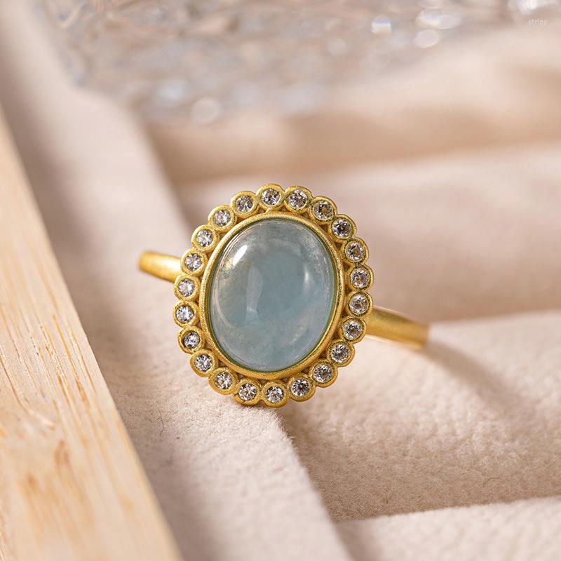 Cluster Rings Designer Original Silver Inlaid Natural Hetian Jade Fashion Simple Ladies Open Adjustable Ring Chinese Retro Jewelry
Cluster Rings Designer Original Silver Inlaid Natural Hetian Jade Fashion Simple Ladies Open Adjustable Ring Chinese Retro Jewelry