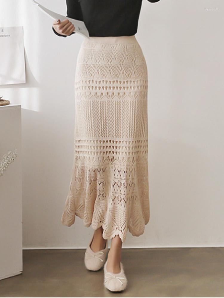 Skirts Spring Women' Skirt High Waist Loose Yard Crocheted Flower Hollow Out Knitted Casual Hips Medi Length Girl, Black
Skirts Spring Women' Skirt High Waist Loose Yard Crocheted Flower Hollow Out Knitted Casual Hips Medi Length Girl, Black