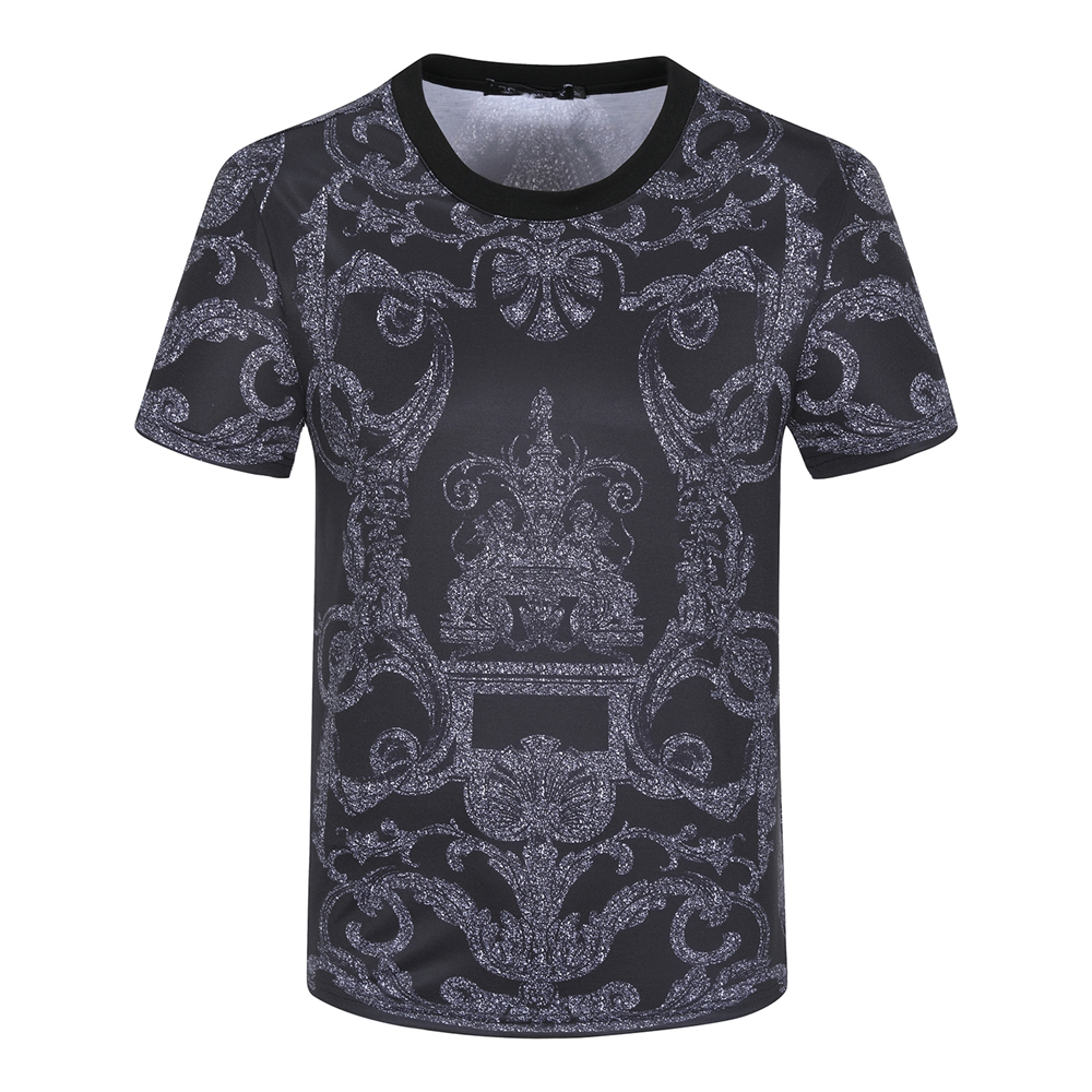 mens t shirts High-end designer men's casual slim elastic cotton top fashion street trend pattern short sleeve shirt round neck pullover T-shirt size M- TO23041, Black
mens t shirts High-end designer men's casual slim elastic cotton top fashion street trend pattern short sleeve shirt round neck pullover T-shirt size M- TO23041, Black