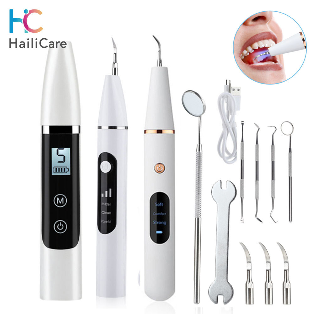Other Oral Hygiene Ultrasonic Teeth Cleaner Oral Dental Calculus Tartar Remover Plaque Stains Removal Tooth Whitening Cleaning tools 230311
Other Oral Hygiene Ultrasonic Teeth Cleaner Oral Dental Calculus Tartar Remover Plaque Stains Removal Tooth Whitening Cleaning tools 230311