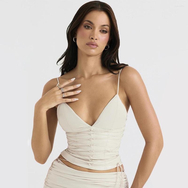 Women's Tanks Women Short Tank Crop Top Ladies Sexy PU Leather Deep V Neck Vest Lingerie Intimates Camisole For Femme Fashion Club Party, Beige
Women's Tanks Women Short Tank Crop Top Ladies Sexy PU Leather Deep V Neck Vest Lingerie Intimates Camisole For Femme Fashion Club Party, Beige