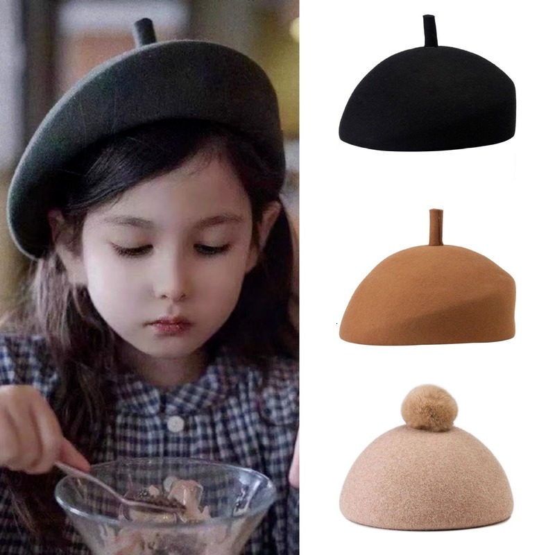 Caps Hats Children's Painter Wool Hat MES Autumn and Winter Retro Children Niche Design Woolen Girl Beret Felt Hat 230313, Purple
Caps Hats Children's Painter Wool Hat MES Autumn and Winter Retro Children Niche Design Woolen Girl Beret Felt Hat 230313, Purple