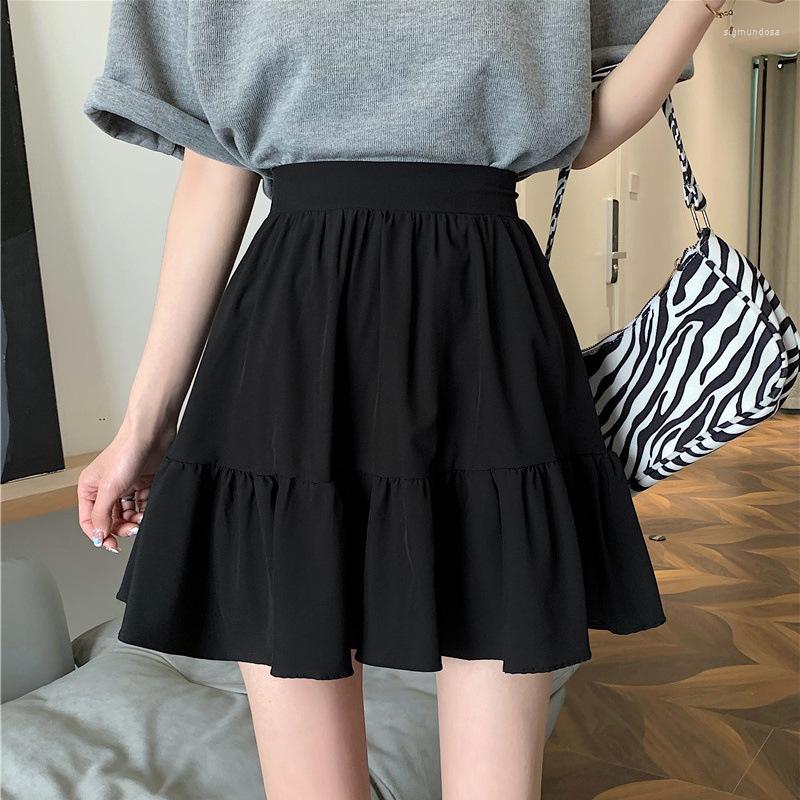 Skirts Mini A Line Women Pure High Waist Summer Korean Style Ladies Design Soft Quality Fashion Streetwear Mujer, Black
Skirts Mini A Line Women Pure High Waist Summer Korean Style Ladies Design Soft Quality Fashion Streetwear Mujer, Black