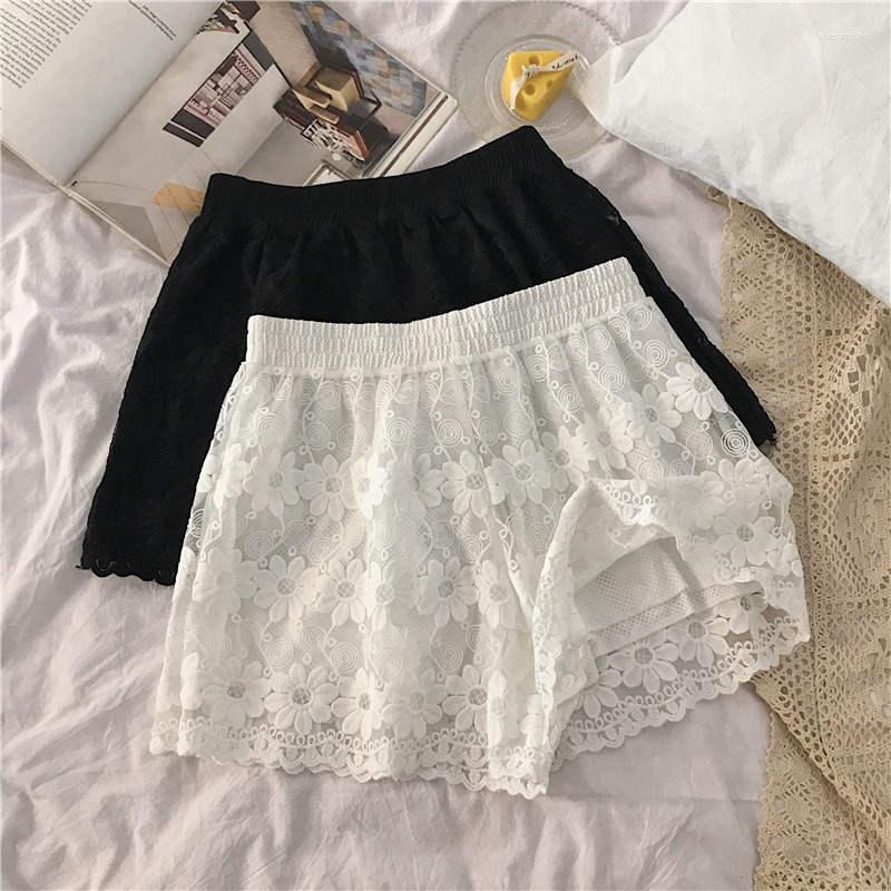 Women's Shorts White Black Lace Hollow High Waist Double Layers Summer Women Ladies Safety Sexy Casual Short Femme Leggings C8192, White shorts
Women's Shorts White Black Lace Hollow High Waist Double Layers Summer Women Ladies Safety Sexy Casual Short Femme Leggings C8192, White shorts