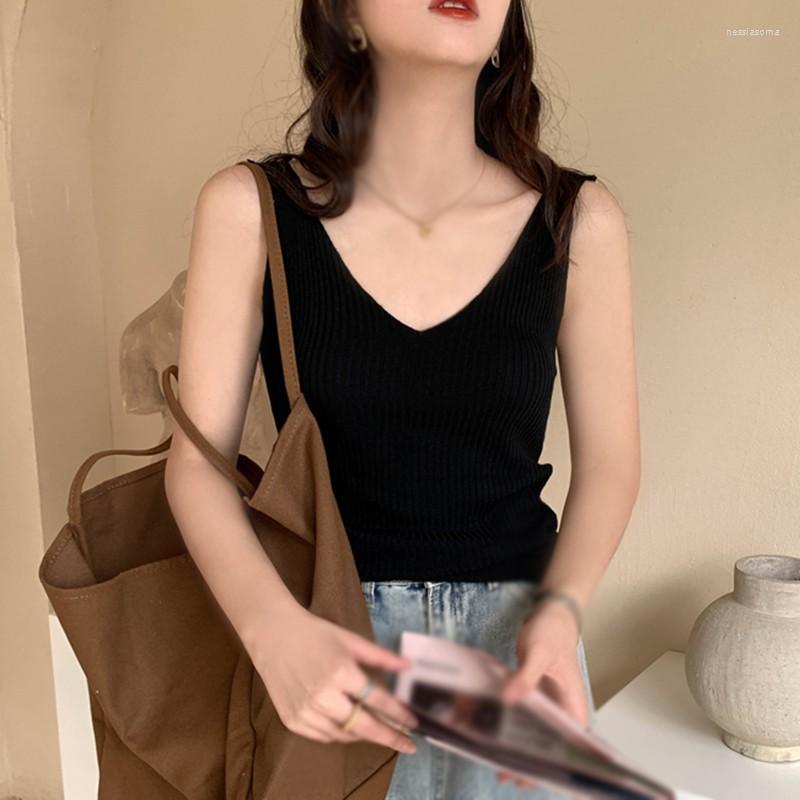 Women's Tanks Sexy Women Striped Knitted Vest Tank Tops Female Camisole Cozy Fashion Tube Top, Beige
Women's Tanks Sexy Women Striped Knitted Vest Tank Tops Female Camisole Cozy Fashion Tube Top, Beige