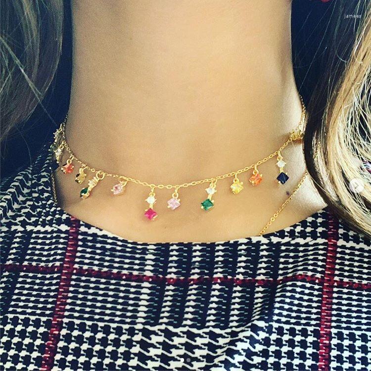 Pendant Necklaces 2023 Gold Filled Multi Color Rainbow Jewelry Girl Women Colorful Tassel Charm Cz Delicate Sexy Layer Luxury
Pendant Necklaces 2023 Gold Filled Multi Color Rainbow Jewelry Girl Women Colorful Tassel Charm Cz Delicate Sexy Layer Luxury