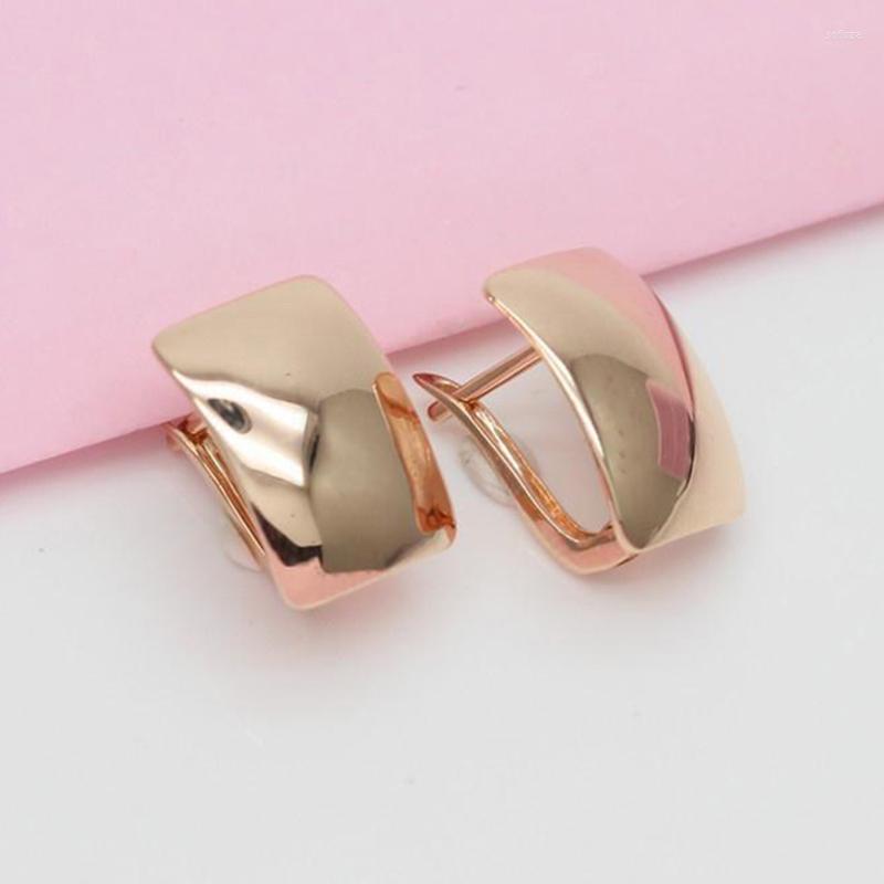 Stud Earrings 585 Purple Gold Glossy Simple For Women Plated 14K Rose Classic High Sense Light Luxury Jewelry Gifts
Stud Earrings 585 Purple Gold Glossy Simple For Women Plated 14K Rose Classic High Sense Light Luxury Jewelry Gifts
