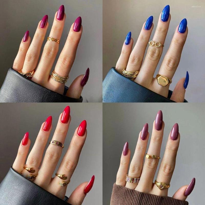 False Nails 24pcs Manicure DIY Full Cover Press On Stiletto Fake Solid Color Long French, Jp2134
False Nails 24pcs Manicure DIY Full Cover Press On Stiletto Fake Solid Color Long French, Jp2134