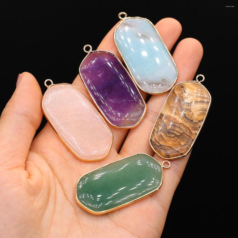 Pendant Necklaces Natural Stone Pendants Rectangle Amethysts Tiger Eye Onyx For Jewelry Making Diy Women Necklace Earrings Gifts
Pendant Necklaces Natural Stone Pendants Rectangle Amethysts Tiger Eye Onyx For Jewelry Making Diy Women Necklace Earrings Gifts