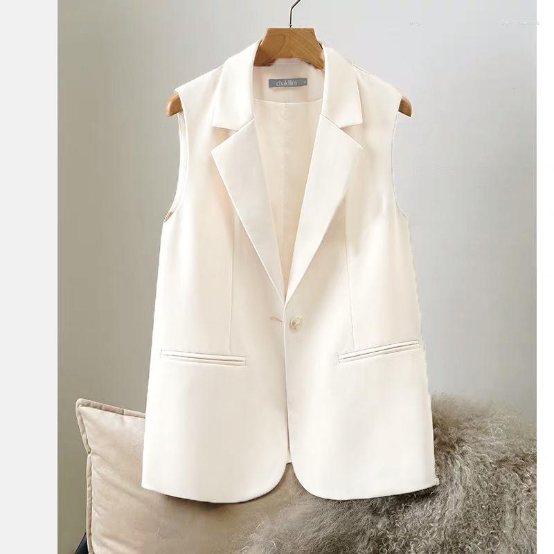 Women' Vests 2023 Women Spring Summer Vintage Suit Waistcoat Female Notached Button Sleeveless Vest Casual Solid Plus Size I595, Black
Women' Vests 2023 Women Spring Summer Vintage Suit Waistcoat Female Notached Button Sleeveless Vest Casual Solid Plus Size I595, Black