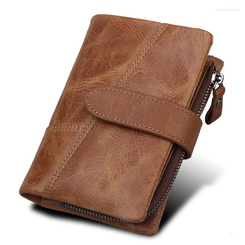 Wallets Brand Genuine Cow Leather Men Women Wallet Fashion Coin Pocket Trifold Design Purse High Quality Ladies Card ID Holder 2023, 3582coffee
Wallets Brand Genuine Cow Leather Men Women Wallet Fashion Coin Pocket Trifold Design Purse High Quality Ladies Card ID Holder 2023, 3582coffee