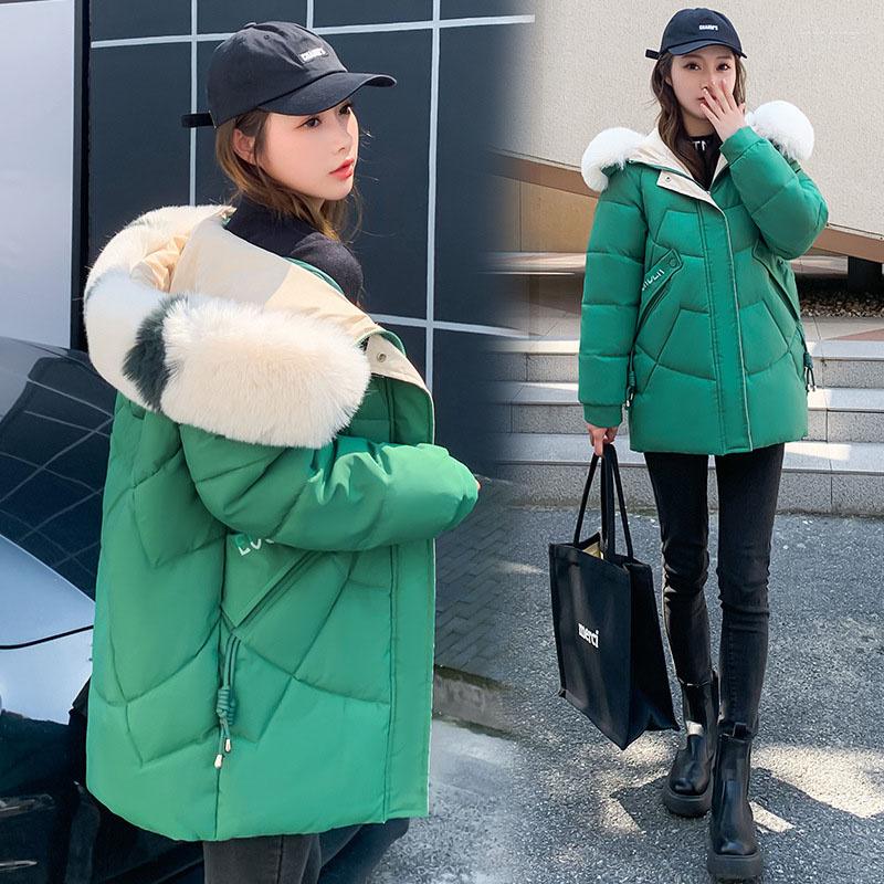 Women's Trench Coats 2023 Fashion Winter Parkas Women Jacket Fur Collar Hooded Thick Warm Cotton Padded Parka Outerwear Overcoat Female, Black
Women's Trench Coats 2023 Fashion Winter Parkas Women Jacket Fur Collar Hooded Thick Warm Cotton Padded Parka Outerwear Overcoat Female, Black