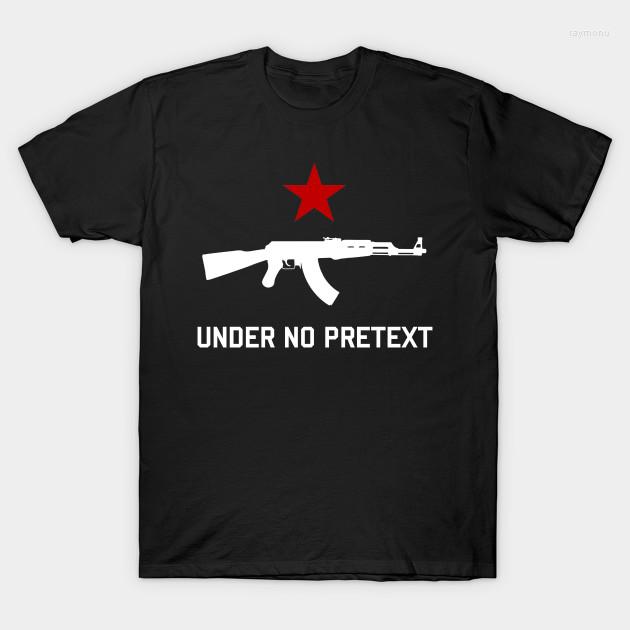 Men' T Shirts Under No Pretext Socialist T-Shirt. Summer Cotton Short Sleeve O-Neck Mens Shirt -3XL, Black
Men' T Shirts Under No Pretext Socialist T-Shirt. Summer Cotton Short Sleeve O-Neck Mens Shirt -3XL, Black