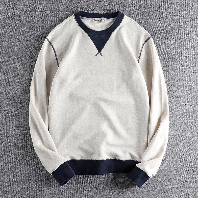 Men's Hoodies & Sweatshirts Solid Color Pullover Contrast Splicing Trend Autumn YOUTH LONG SLEEVE TOP High Quality Causal 280, White
Men's Hoodies & Sweatshirts Solid Color Pullover Contrast Splicing Trend Autumn YOUTH LONG SLEEVE TOP High Quality Causal 280, White