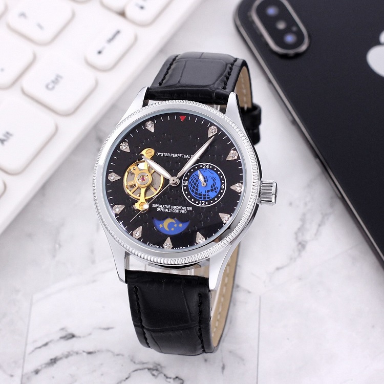 luxury mens watches Large flywheel Four needle series automatic Mechanical watch designer wristwatches Top luxury brand Fashion Stainless steel And leather strap, 10
luxury mens watches Large flywheel Four needle series automatic Mechanical watch designer wristwatches Top luxury brand Fashion Stainless steel And leather strap, 10