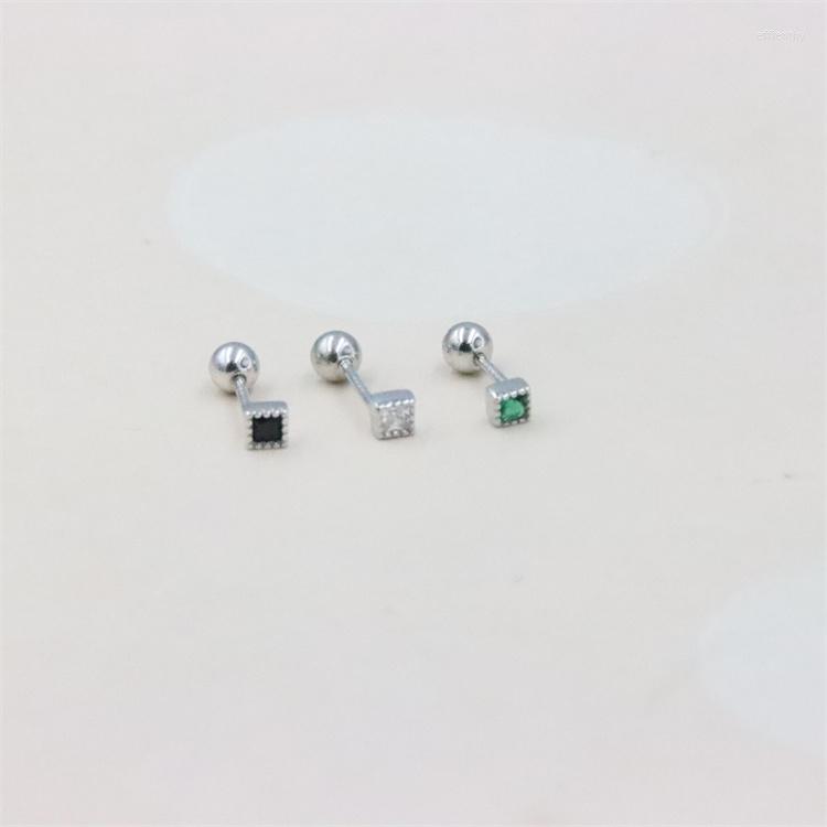 Stud Earrings ZFSILVER Sterling 925 Silver Fine Zircon Square Girl Screw Ball Earring For Women Men Charm Jewelry Accessories Gifts
Stud Earrings ZFSILVER Sterling 925 Silver Fine Zircon Square Girl Screw Ball Earring For Women Men Charm Jewelry Accessories Gifts