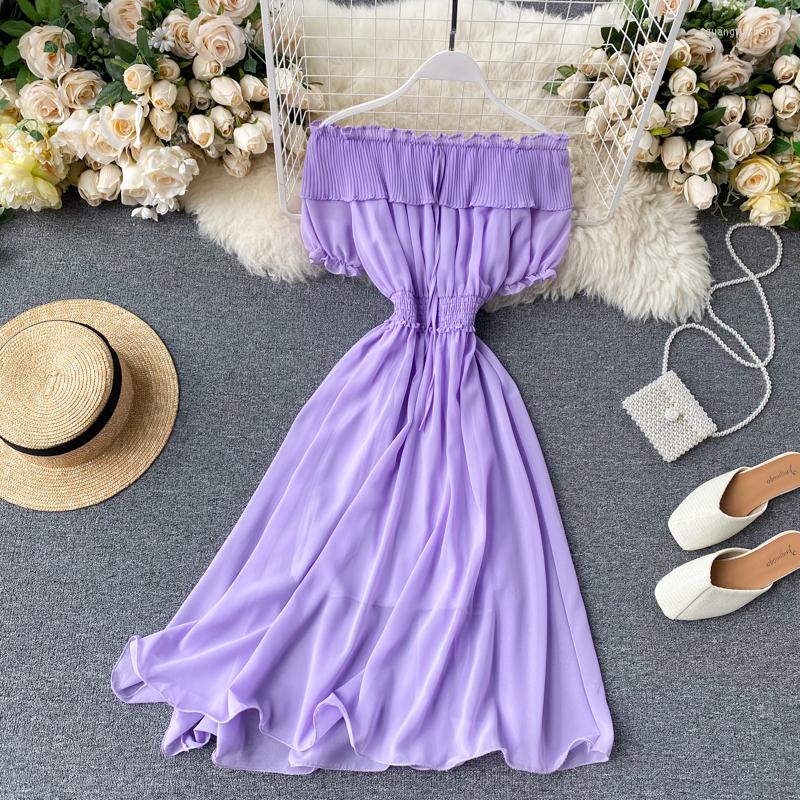 Casual Dresses ZCWXM Sexy Chiffon Woman Off Shoulder Summer Mid-calf Party Night Slash Neck Elegant Club Slim Ladies White Beach Dress, Black
Casual Dresses ZCWXM Sexy Chiffon Woman Off Shoulder Summer Mid-calf Party Night Slash Neck Elegant Club Slim Ladies White Beach Dress, Black