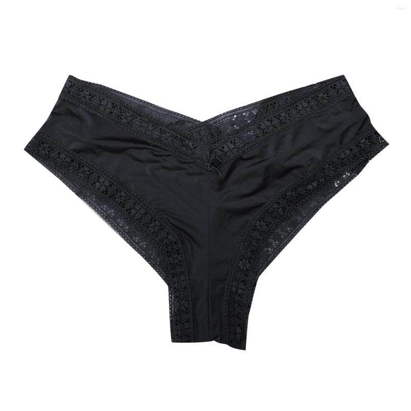 Women's Panties Women's Thong Sexy Lace Women Solid Briefs Transparent G-string Low Waist Mesh Underpants Female Lingerie, Black
Women's Panties Women's Thong Sexy Lace Women Solid Briefs Transparent G-string Low Waist Mesh Underpants Female Lingerie, Black