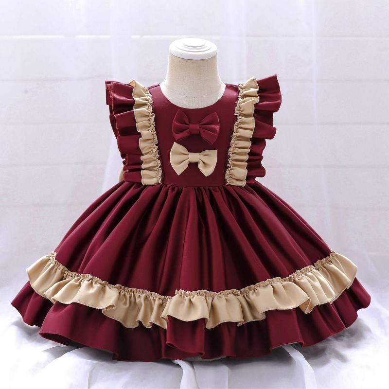 Girl Dresses Cap Sleeves Ruched Toddler Baby Girls Red Birthday Gowns Princess Lolita Kids Clothes Flower Child Wedding Dress 2023, L2052xz-green
Girl Dresses Cap Sleeves Ruched Toddler Baby Girls Red Birthday Gowns Princess Lolita Kids Clothes Flower Child Wedding Dress 2023, L2052xz-green