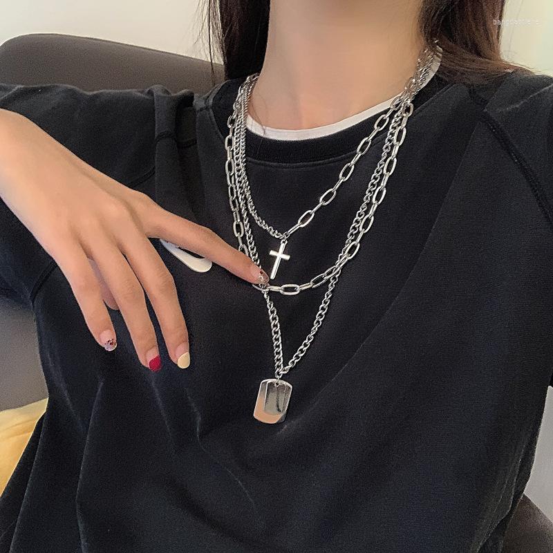 Chains Vogallery Layered Pendants Women Gold Color Cross Rectangular Punk Rock Necklace Multilayer Jewelry Hip Hop Accessories
Chains Vogallery Layered Pendants Women Gold Color Cross Rectangular Punk Rock Necklace Multilayer Jewelry Hip Hop Accessories