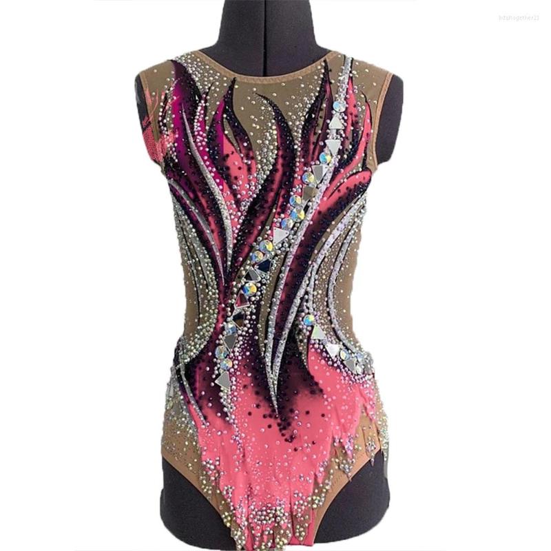 Stage Wear LIUHUO Ice Figure Skating Dress Girls Rhythmic Gymnastics Leotards Women Teens Spandex White Crystals Competition Wholesale, Pink
Stage Wear LIUHUO Ice Figure Skating Dress Girls Rhythmic Gymnastics Leotards Women Teens Spandex White Crystals Competition Wholesale, Pink