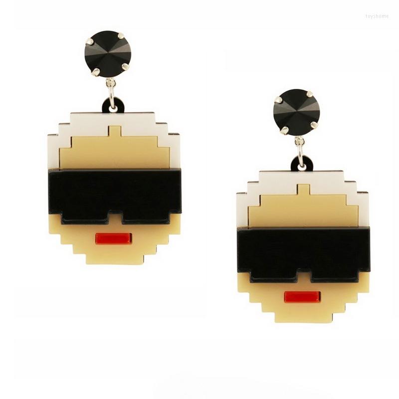 Dangle Earrings Trendy Classic Pixelate Cartoon Character Head For Women High Quality Acrylic Fashion Jewelry E20027
Dangle Earrings Trendy Classic Pixelate Cartoon Character Head For Women High Quality Acrylic Fashion Jewelry E20027
