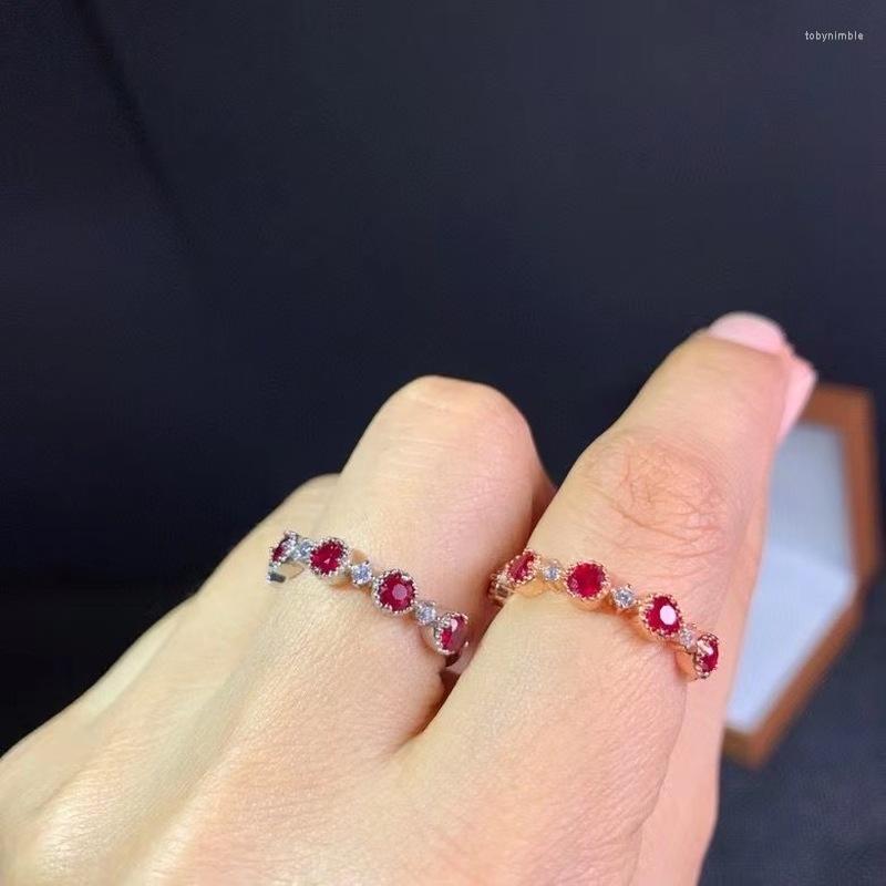 Cluster Rings Simple Design Created Starlight Ruby Jewelry Ring With 925 Sterling Silver Fine Promotion
Cluster Rings Simple Design Created Starlight Ruby Jewelry Ring With 925 Sterling Silver Fine Promotion