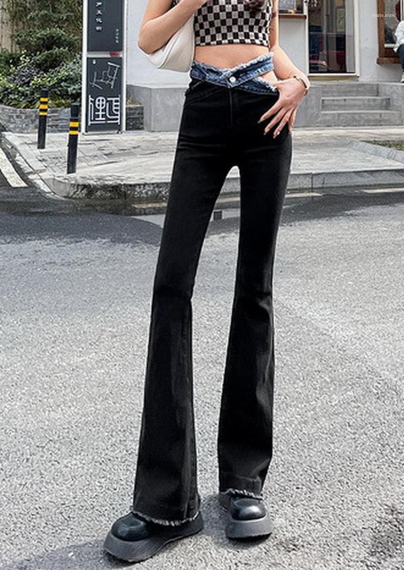 Women's Jeans Harajuku Mom Denim Vintage High Waisted Patch Skinny Flare Pants Retro Cargo Trousers Jogger, Black
Women's Jeans Harajuku Mom Denim Vintage High Waisted Patch Skinny Flare Pants Retro Cargo Trousers Jogger, Black