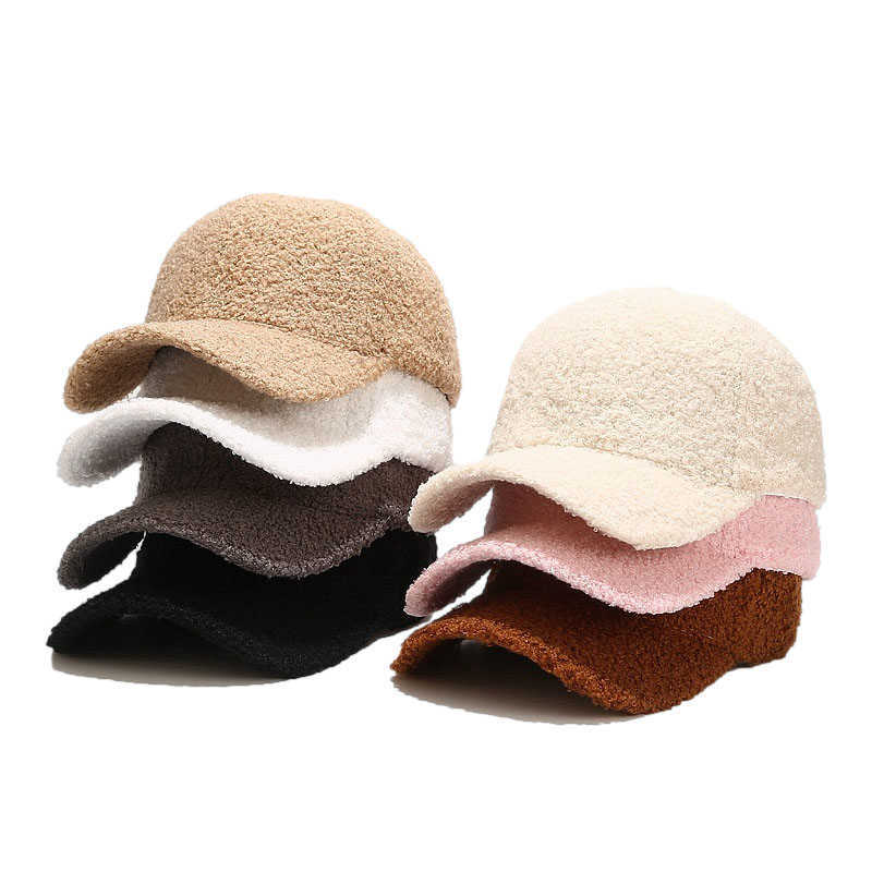 Ball Caps Winter Windproof Cashmere Baseball Caps Lamb Wool Teddy Baseball Hats For Women Men Warm Plush Simple Hat Casual Outdoor Caps Z0309, Brown
Ball Caps Winter Windproof Cashmere Baseball Caps Lamb Wool Teddy Baseball Hats For Women Men Warm Plush Simple Hat Casual Outdoor Caps Z0309, Brown