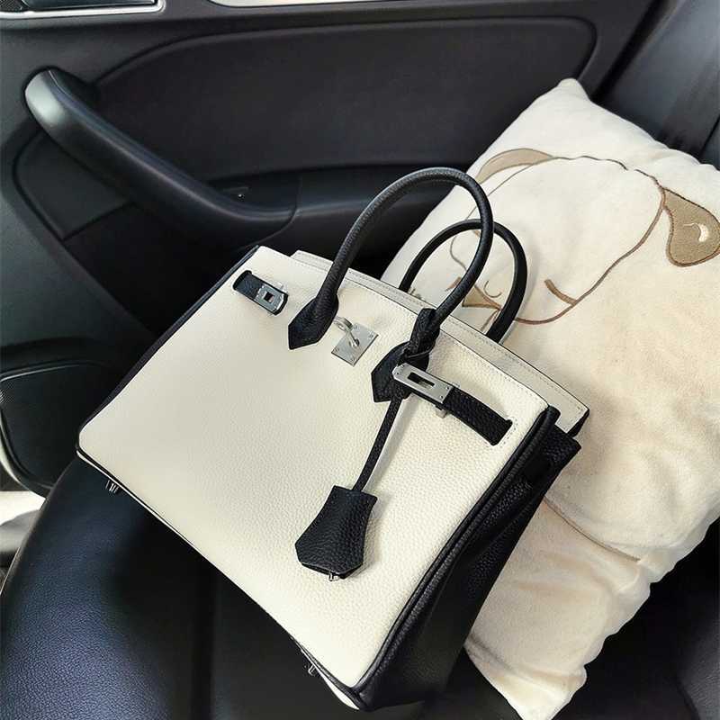 designer women handbag birkin Silver buckle bags This year's popular color-blocking bag 2023 new high-capacity commuter bag leather women's bag handbag, Panda color matching
designer women handbag birkin Silver buckle bags This year's popular color-blocking bag 2023 new high-capacity commuter bag leather women's bag handbag, Panda color matching