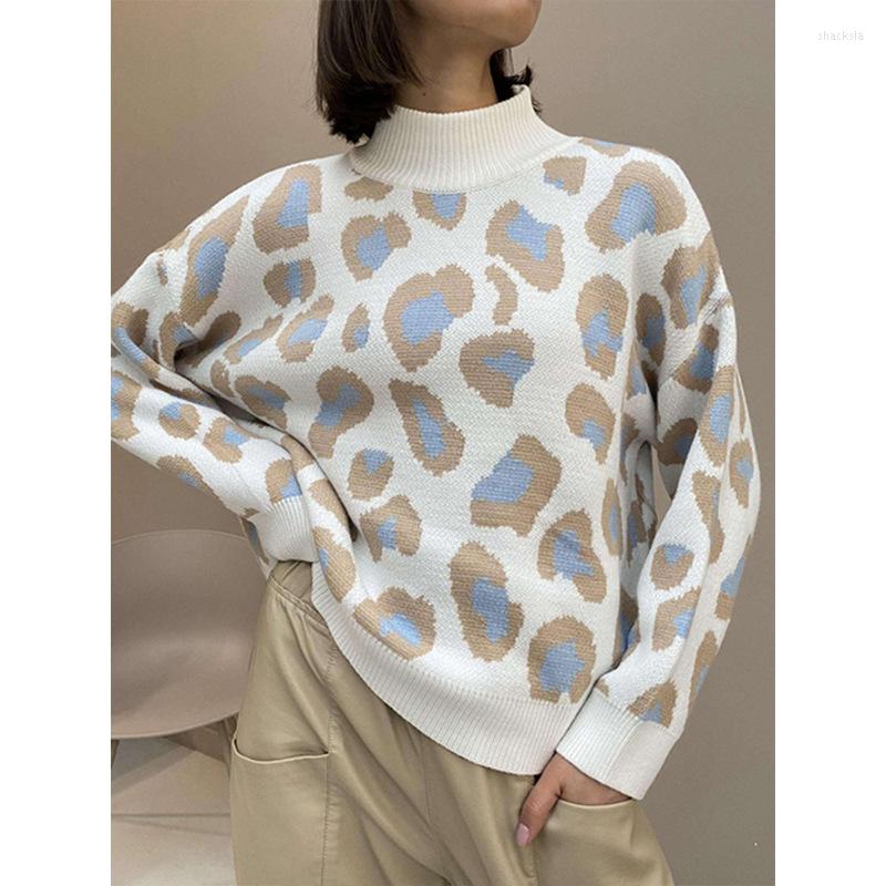 Women' Sweaters Winter Women' Sweater 2023 Leopard Print Animal Basic White Turtleneck Oversize Jumper Vintage Warm Knitted For Women, Green
Women' Sweaters Winter Women' Sweater 2023 Leopard Print Animal Basic White Turtleneck Oversize Jumper Vintage Warm Knitted For Women, Green