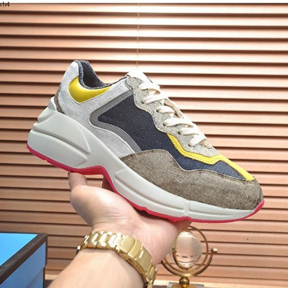Designer shoes Rhyton Sneakers Beige Men Trainers Vintage Luxury Chaussures Ladies Shoe Designers Sneakersize 35-45 mjihjk rh4000001
Designer shoes Rhyton Sneakers Beige Men Trainers Vintage Luxury Chaussures Ladies Shoe Designers Sneakersize 35-45 mjihjk rh4000001