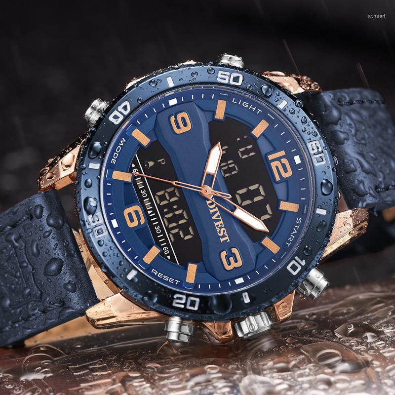 Wristwatches DIVEST Luxury Mens Sport Watches Military Waterproof Digital Alarm Chronograph Quartz Wristwatch Male Clock Relogio Masculino, Silver white
Wristwatches DIVEST Luxury Mens Sport Watches Military Waterproof Digital Alarm Chronograph Quartz Wristwatch Male Clock Relogio Masculino, Silver white