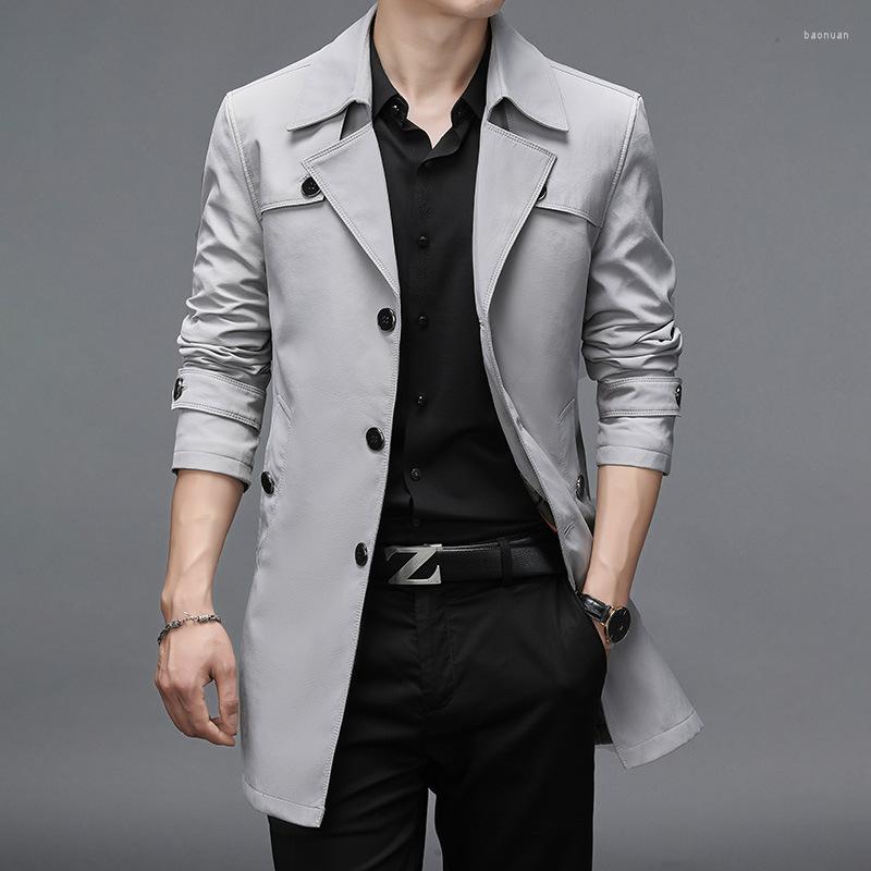 Men's Trench Coats 2023 Brand Spring Autumn Men Long Hight Quality Button Windbreaker Male Fashion Outerwear Jackets Plus Size 6XL 8XL, 8906 haze blue
Men's Trench Coats 2023 Brand Spring Autumn Men Long Hight Quality Button Windbreaker Male Fashion Outerwear Jackets Plus Size 6XL 8XL, 8906 haze blue
