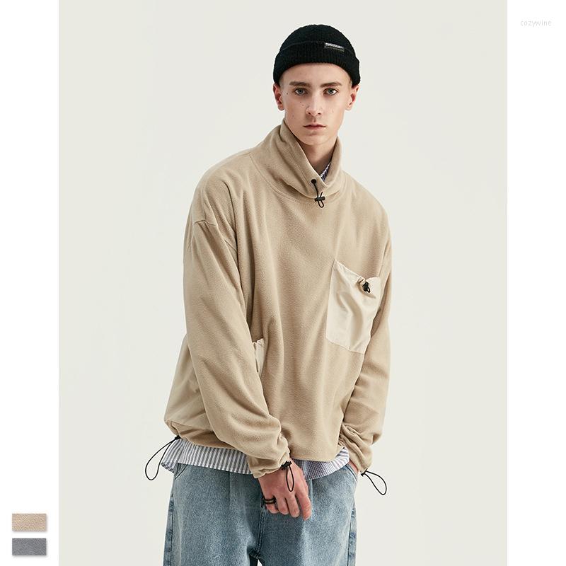 Men's Hoodies VIMASS 2023 Spring Trendy Street Pocket Stitching Men Oversize Personality Stand Collar, Gray
Men's Hoodies VIMASS 2023 Spring Trendy Street Pocket Stitching Men Oversize Personality Stand Collar, Gray