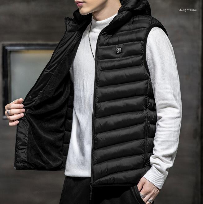 Men's Down Electric Heating Vest For Men And Women With Charging Winter Warmth Cold Protection Jacket, Black
Men's Down Electric Heating Vest For Men And Women With Charging Winter Warmth Cold Protection Jacket, Black