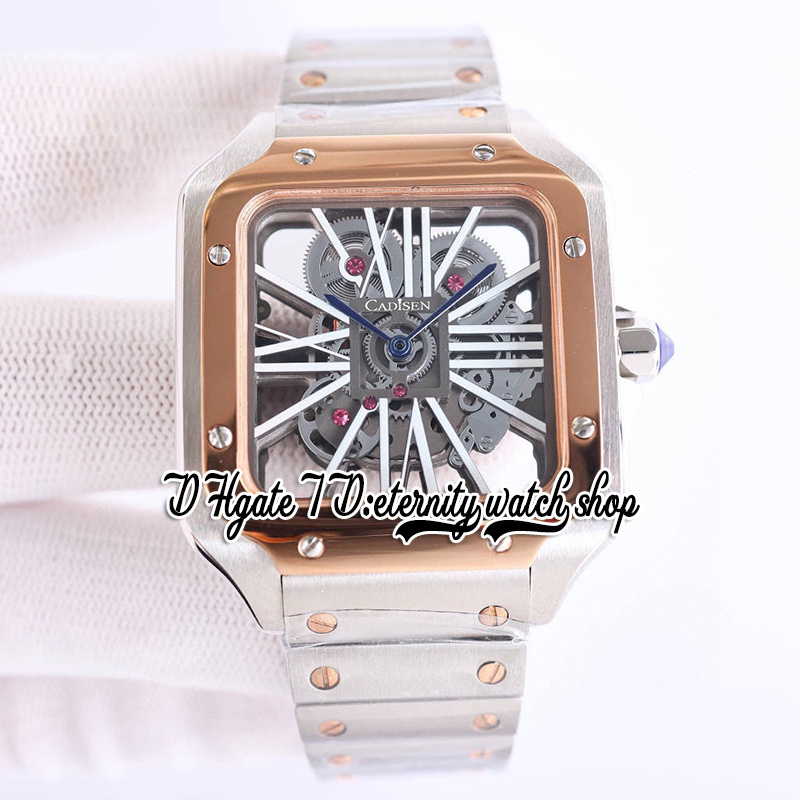 BZF TWSA0016 Mens Watch Swiss Ronda 4S20 Quartz Analog Mechanical Skeleton Dial White Roman Markers Rose Gold Bezel Steel Case Stainless Bracelet eternity Watches, Watch waterproof production cost
BZF TWSA0016 Mens Watch Swiss Ronda 4S20 Quartz Analog Mechanical Skeleton Dial White Roman Markers Rose Gold Bezel Steel Case Stainless Bracelet eternity Watches, Watch waterproof production cost