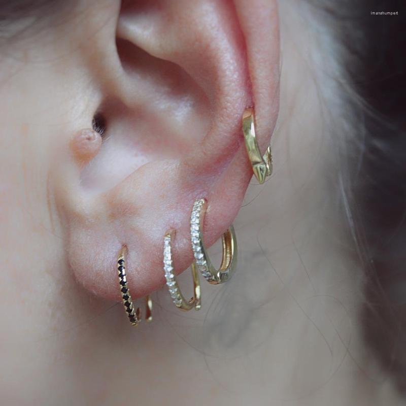 Hoop Earrings Gold Filled Black Silver Huggies Spike Earring 925 Sterling Delicate Minimalist Cute Tiny Cz Dainty Jewelry Girls
Hoop Earrings Gold Filled Black Silver Huggies Spike Earring 925 Sterling Delicate Minimalist Cute Tiny Cz Dainty Jewelry Girls