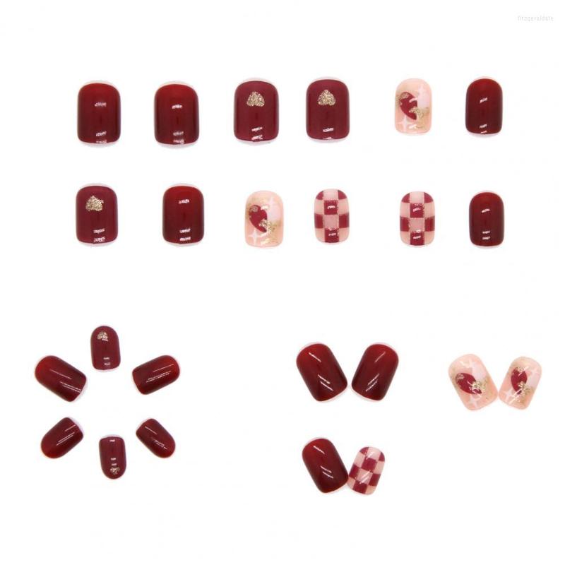 False Nails 1 Set Fashion Detachable Fake Vibrant Color Artificial Nail Tips DIY Manicure Decoration, Red
False Nails 1 Set Fashion Detachable Fake Vibrant Color Artificial Nail Tips DIY Manicure Decoration, Red