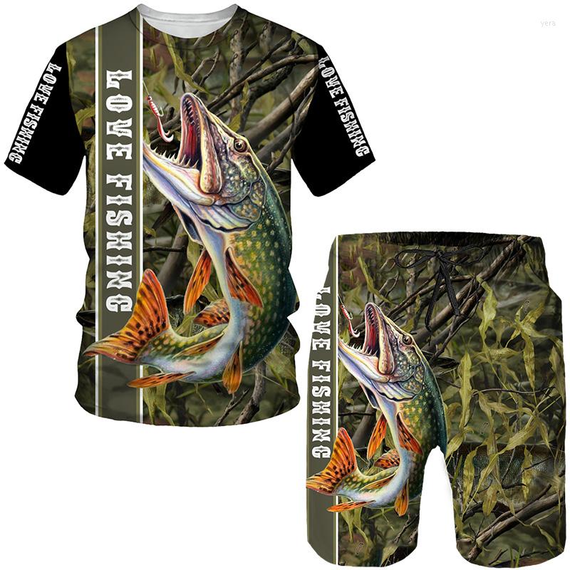 Men's Tracksuits Novelty 3D Fish Printed Men Women Tees/Shorts/Suits Harajuku Camo Fishing Hunting Camping Clothes Fashion Outdoor, Shorts-1
Men's Tracksuits Novelty 3D Fish Printed Men Women Tees/Shorts/Suits Harajuku Camo Fishing Hunting Camping Clothes Fashion Outdoor, Shorts-1