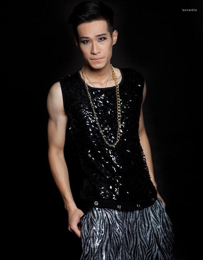 Men's Tank Tops Black Singer Stage Rock Fitness Men Vest Sleeveless Bodybuilding Clothing Shirt Fashion 2023 Undershirt Customizable
Men's Tank Tops Black Singer Stage Rock Fitness Men Vest Sleeveless Bodybuilding Clothing Shirt Fashion 2023 Undershirt Customizable