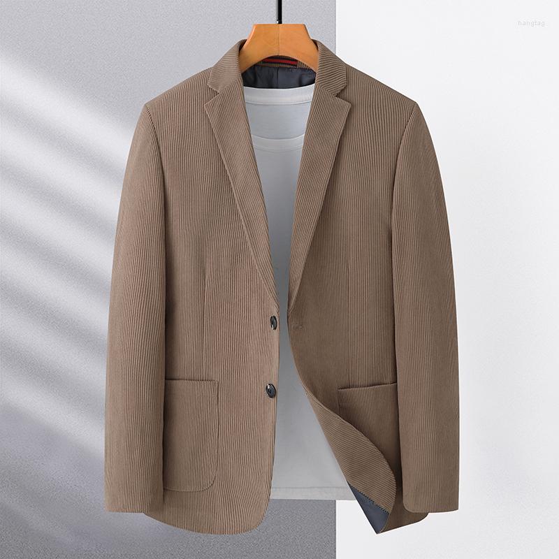 Men's Suits Top Grade Corduroy Men For Blazers 2023 Spring And Autumn Smart Casual Classic Single Button Regular Blazer Jacket, Gray
Men's Suits Top Grade Corduroy Men For Blazers 2023 Spring And Autumn Smart Casual Classic Single Button Regular Blazer Jacket, Gray