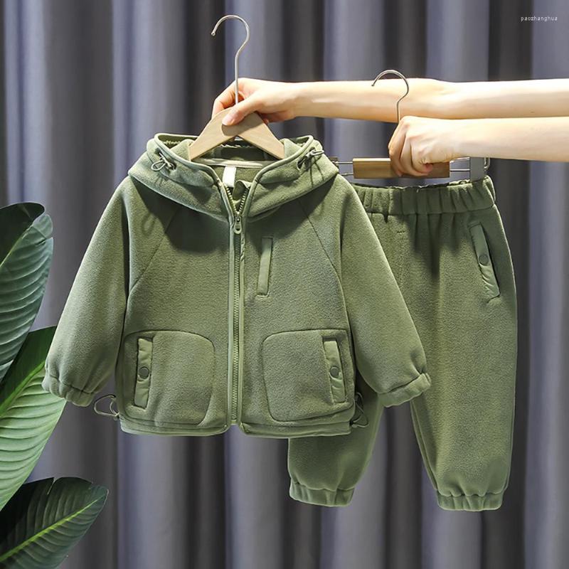 Clothing Sets Casual Loose Hooded Sweatshirt Kids Boys Zipper Coats Pants 2Pcs Spring Autumn Thick Warm Fleece Velvet Children Clothes, As the photo
Clothing Sets Casual Loose Hooded Sweatshirt Kids Boys Zipper Coats Pants 2Pcs Spring Autumn Thick Warm Fleece Velvet Children Clothes, As the photo