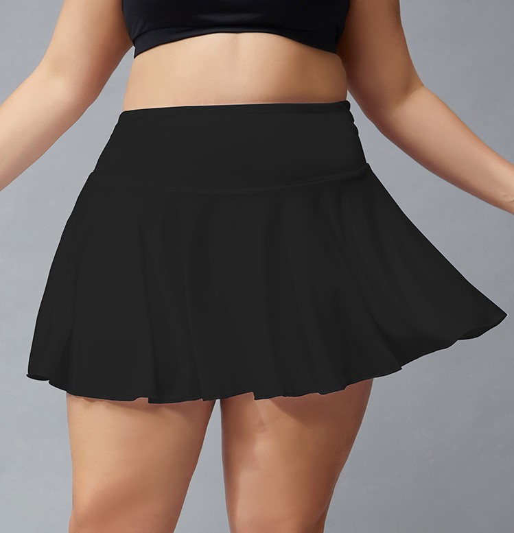 LL Women Sport Plus Size Yoga Skirts Running Shorts Solid Color Pleated Tennis Golf Skirt Anti Exposure Fitness Short Skirt LL546, Fuchsia
LL Women Sport Plus Size Yoga Skirts Running Shorts Solid Color Pleated Tennis Golf Skirt Anti Exposure Fitness Short Skirt LL546, Fuchsia