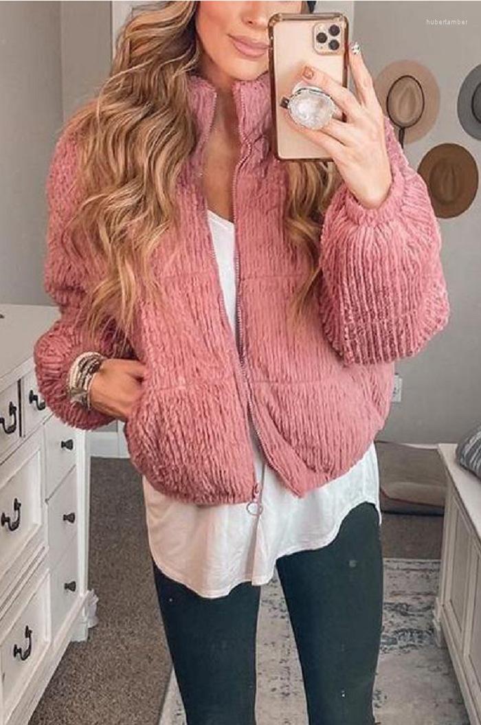 Women' Down Women Cotton Clothing Fashion Stand-up Collar Solid Color Warm Winter Long-sleeved Short Zipper Bread Suit, Brown 
Women' Down Women Cotton Clothing Fashion Stand-up Collar Solid Color Warm Winter Long-sleeved Short Zipper Bread Suit, Brown