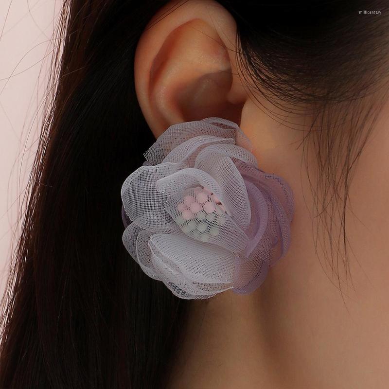 Stud Earrings Graceful Chiffon Flower Wedding Jewelry DIY Charming Dangle For Women Party Accessories
Stud Earrings Graceful Chiffon Flower Wedding Jewelry DIY Charming Dangle For Women Party Accessories