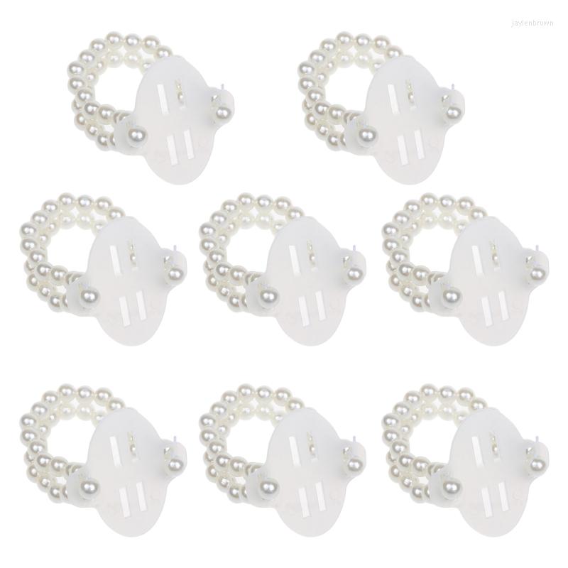 Headpieces X7YC 8x Elastic Pearl Wristband Wristlet Corsage DIY Decor Accessories Handmade For Bride Beach Party
Headpieces X7YC 8x Elastic Pearl Wristband Wristlet Corsage DIY Decor Accessories Handmade For Bride Beach Party