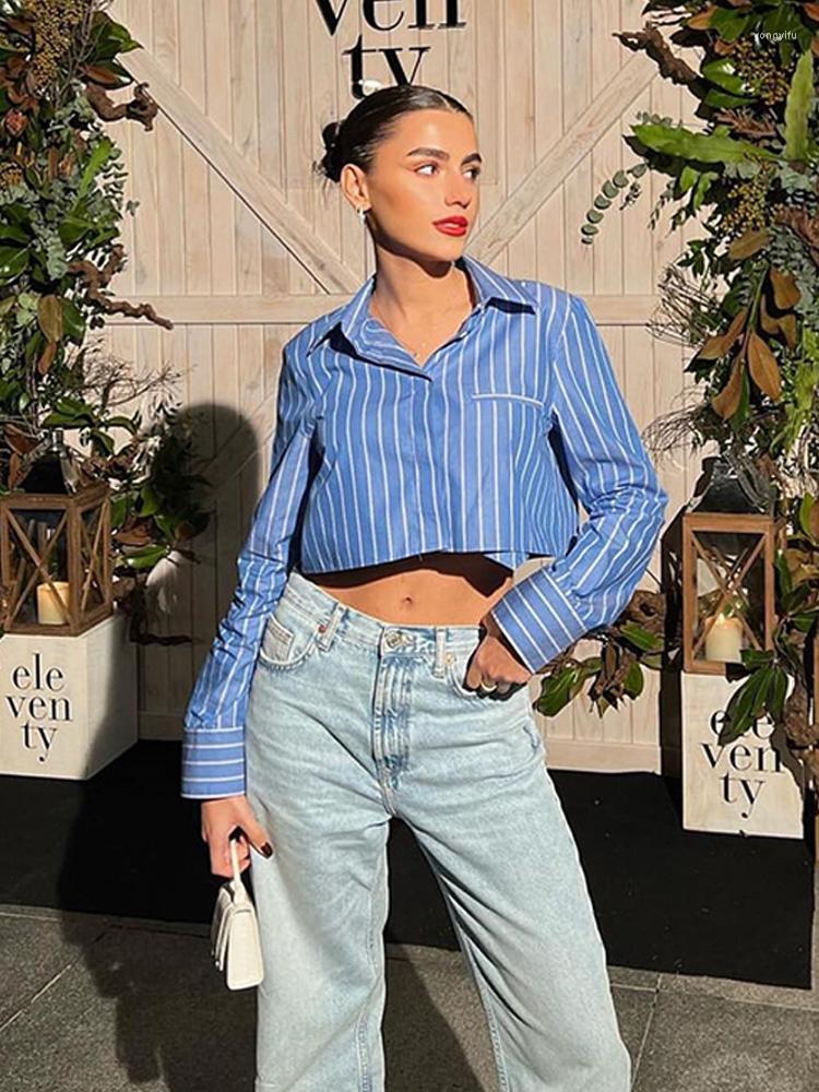 Women' Blouses Lady Striped Lapel Button Crop Shirt Loose Pocket Women Tops Streetwear Spring Office Long Sleeve Elegant Short Shirts 2023, Pink
Women' Blouses Lady Striped Lapel Button Crop Shirt Loose Pocket Women Tops Streetwear Spring Office Long Sleeve Elegant Short Shirts 2023, Pink